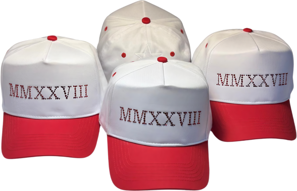 MMXXVIII Rhinestone Snapback