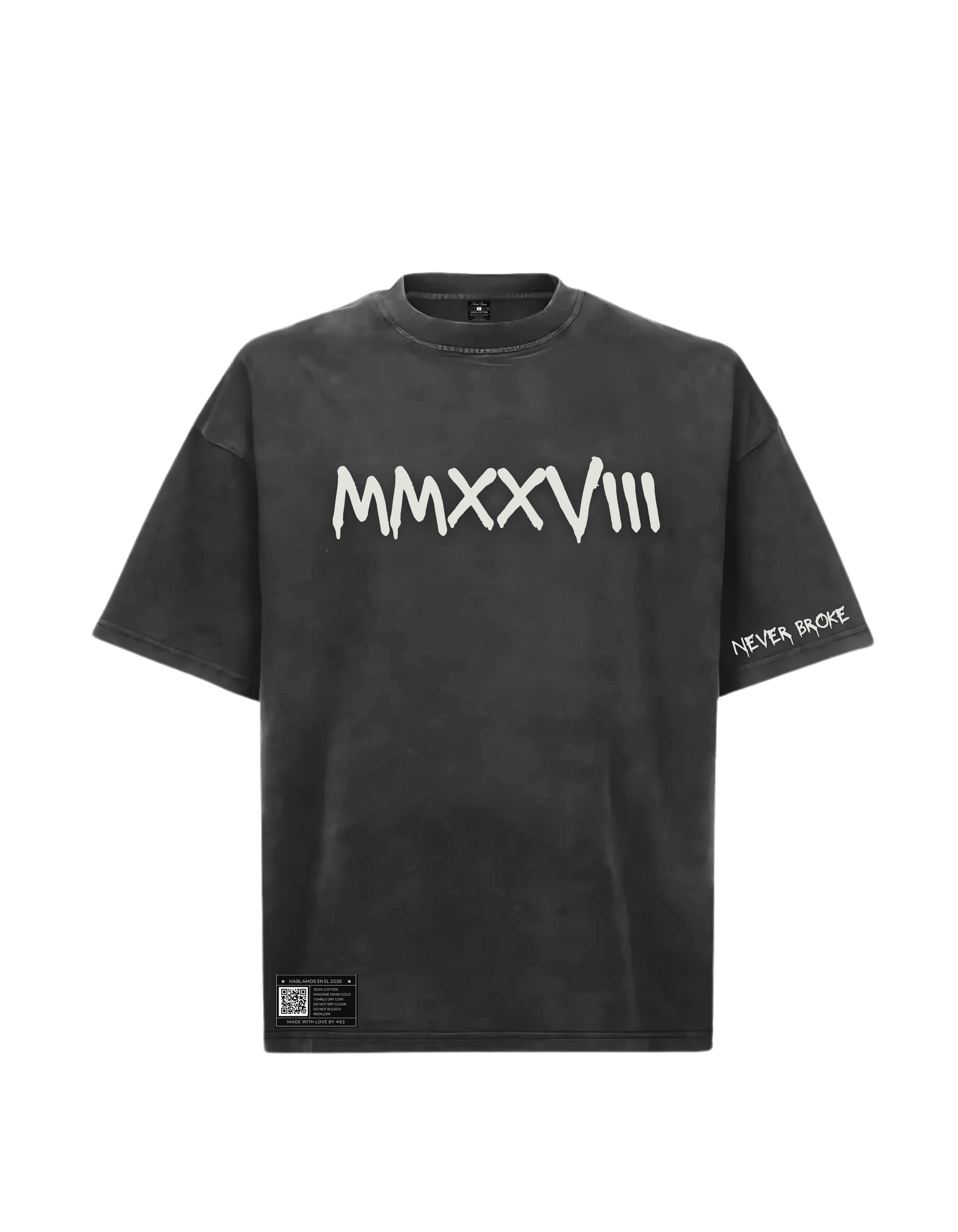 【SATUR】Classy Nostalgia Vintage Graphic T-Shirt Black SATUR]Classy Nostalgia Vintage Graphic ティーシャツ☆24SS
