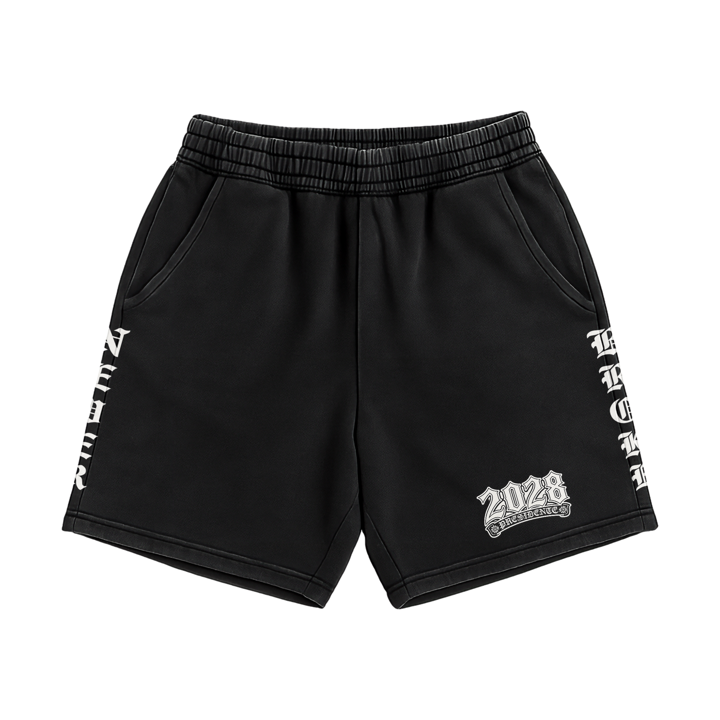 2028 NB PRESIDENTE” DTF HOODIE & SHORTS SET BLACK