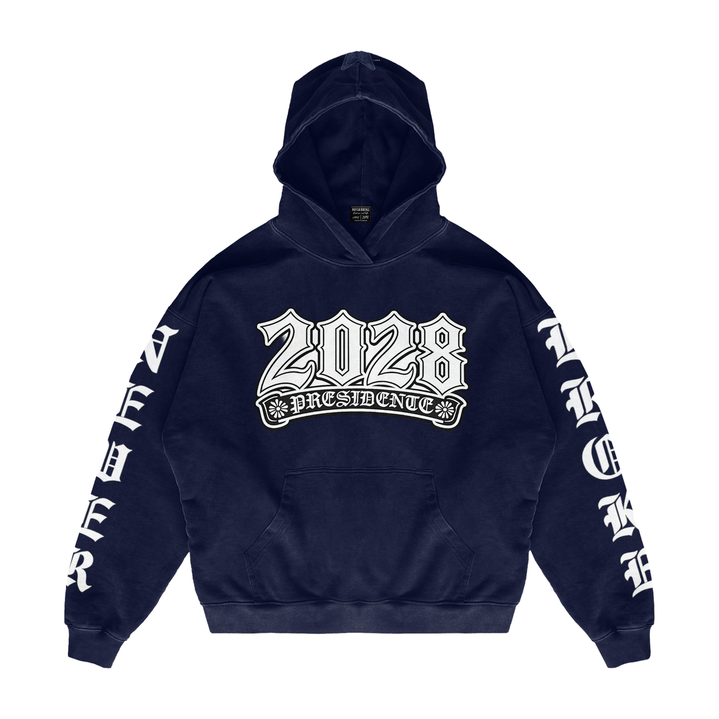 2028 NB PRESIDENTE” DTF HOODIE & SHORTS SET BLACK