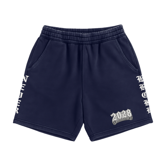 2028 NB PRESIDENTE” DTF HOODIE & SHORTS SET NAVY BLUE