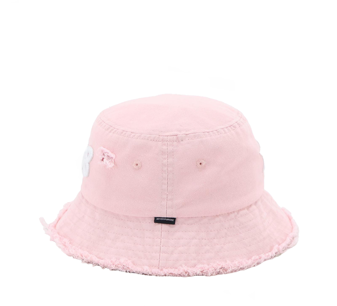 “2028” Limited Edition Distressed Denim Bucket Hat