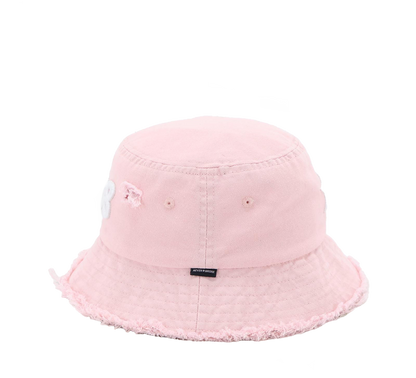 “2028” Limited Edition Distressed Denim Bucket Hat