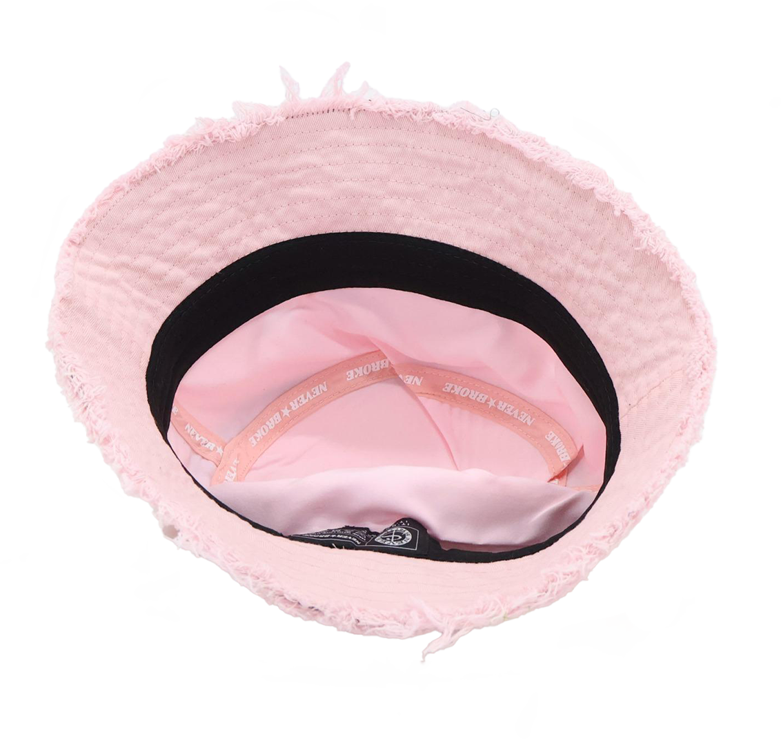 “2028” Limited Edition Distressed Denim Bucket Hat