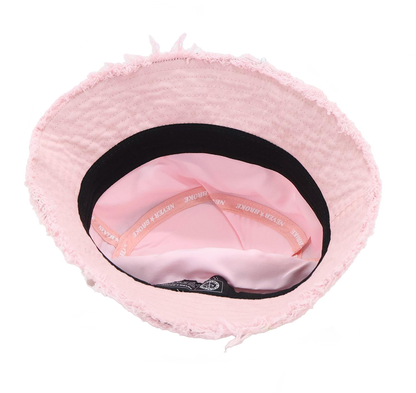 “2028” Limited Edition Distressed Denim Bucket Hat