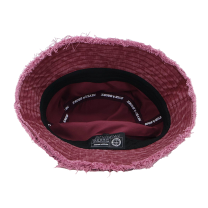 “2028” Limited Edition Distressed Denim Bucket Hat