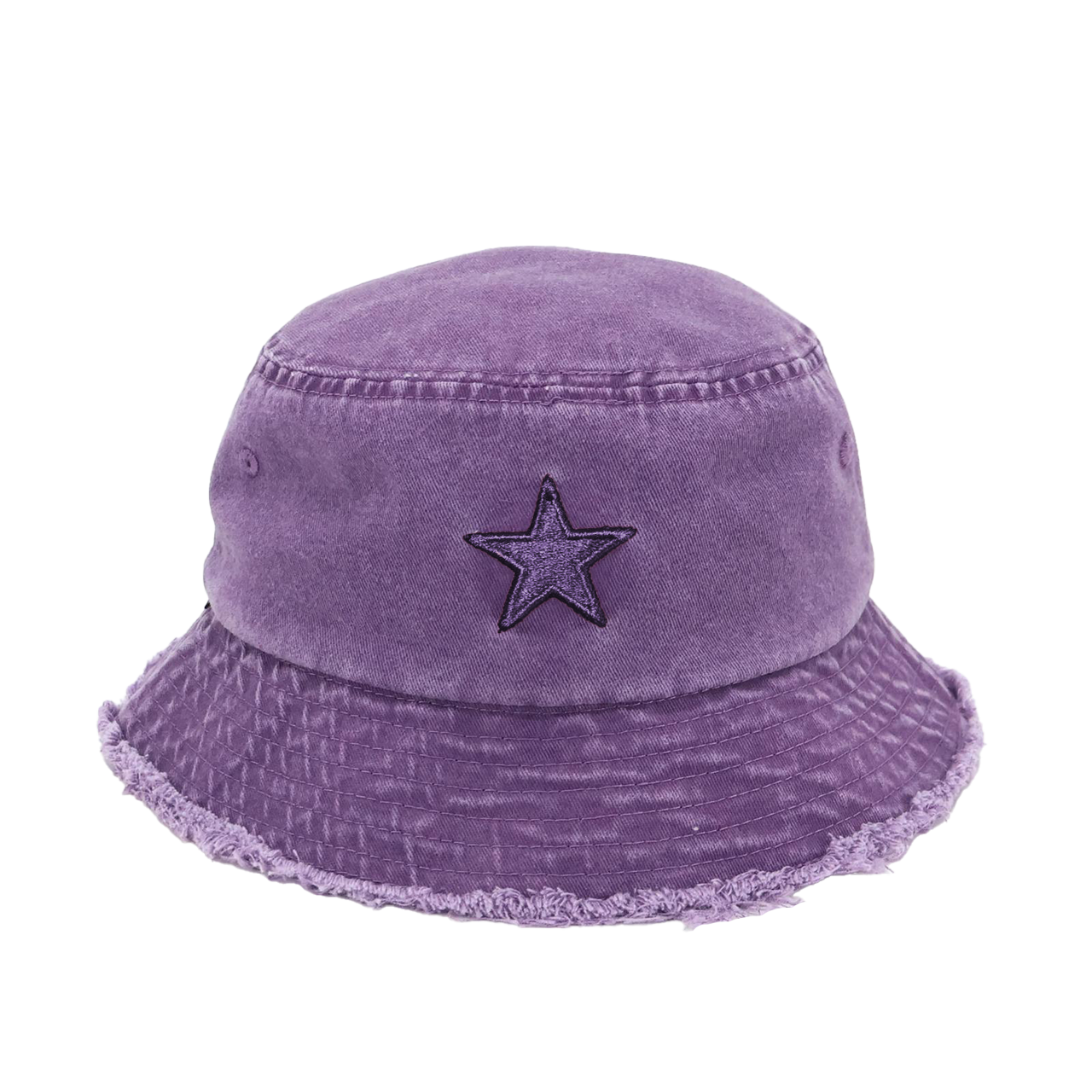 “2028” Limited Edition Distressed Denim Bucket Hat