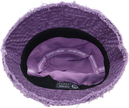 “2028” Limited Edition Distressed Denim Bucket Hat