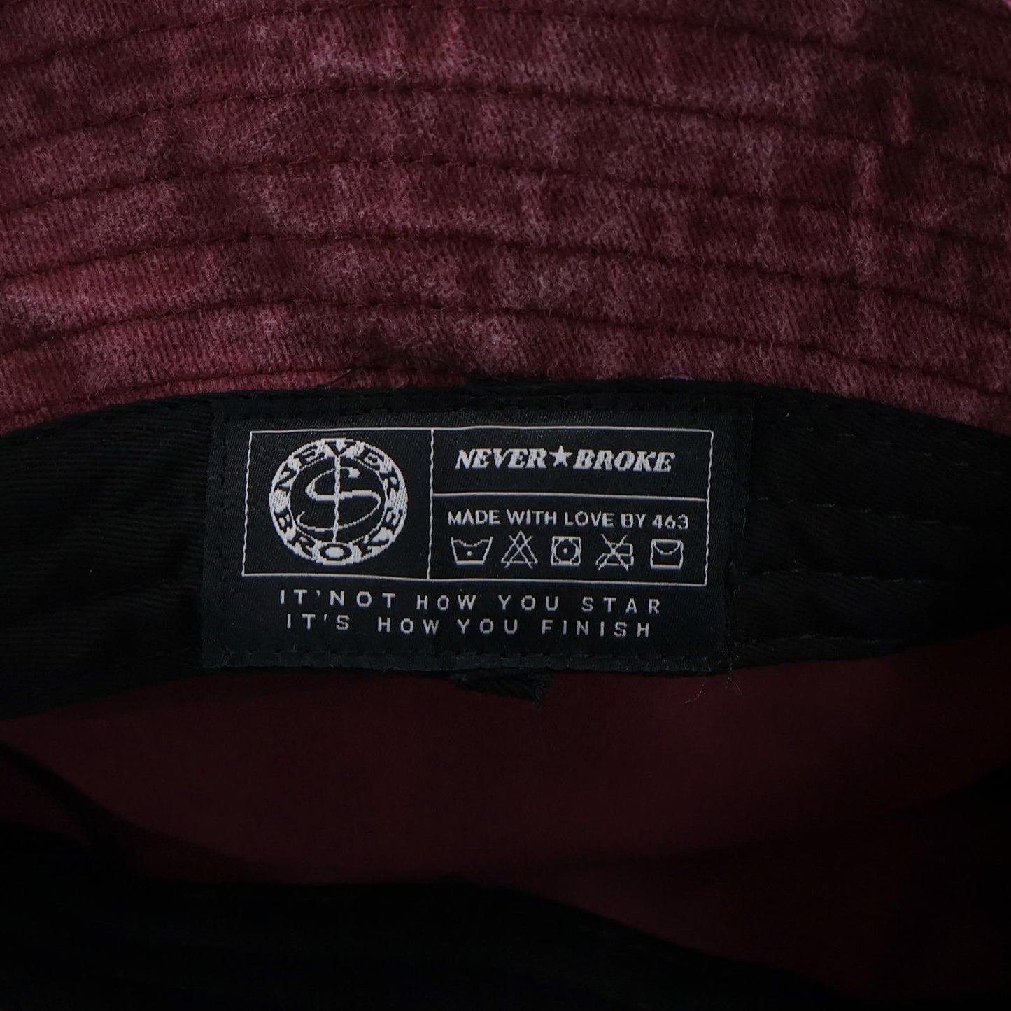 “2028” Limited Edition Distressed Denim Bucket Hat