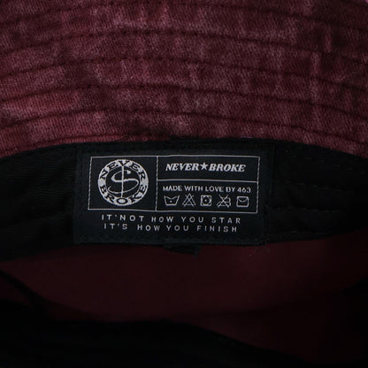 “2028” Limited Edition Distressed Denim Bucket Hat