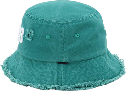 “2028” Limited Edition Distressed Denim Bucket Hat