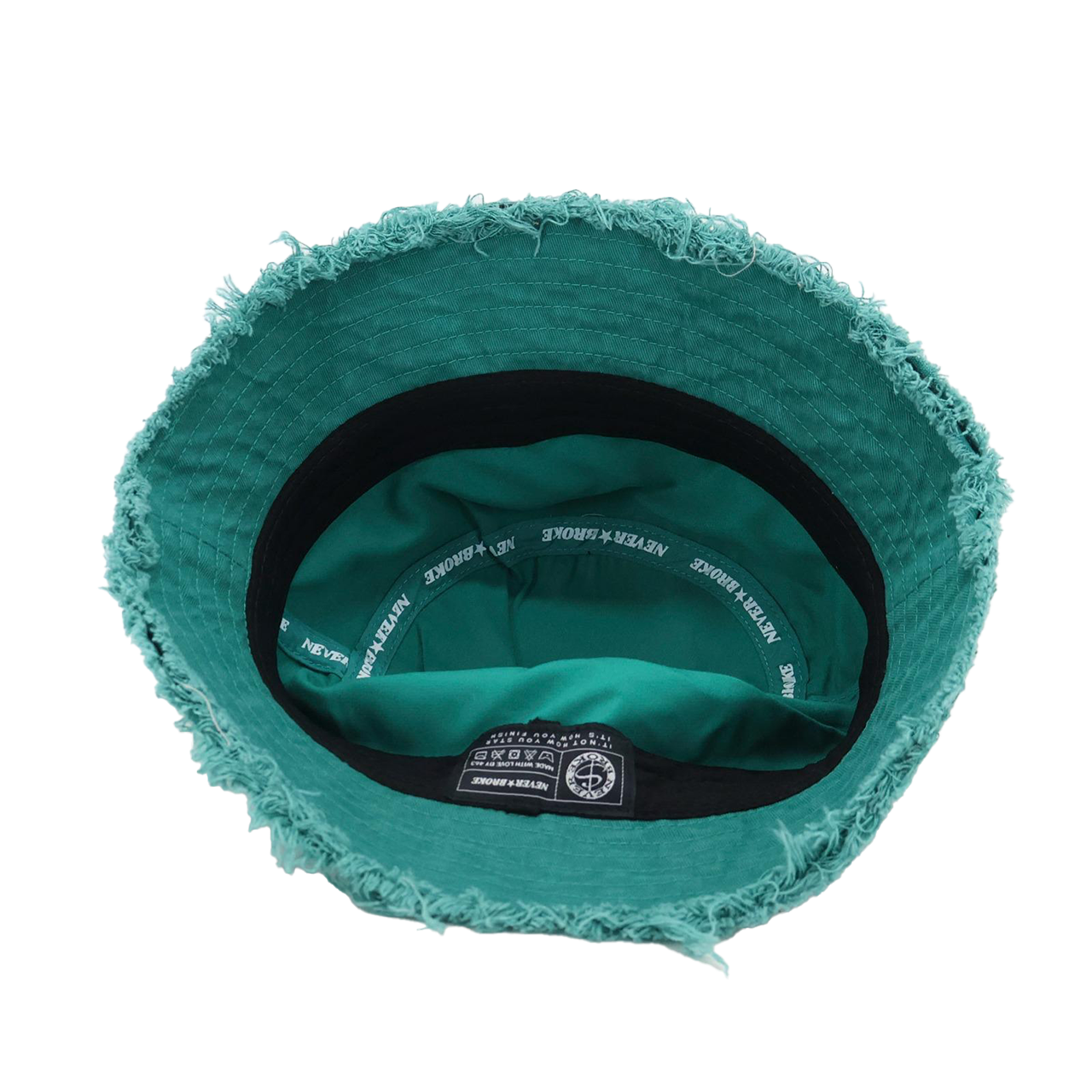 “2028” Limited Edition Distressed Denim Bucket Hat