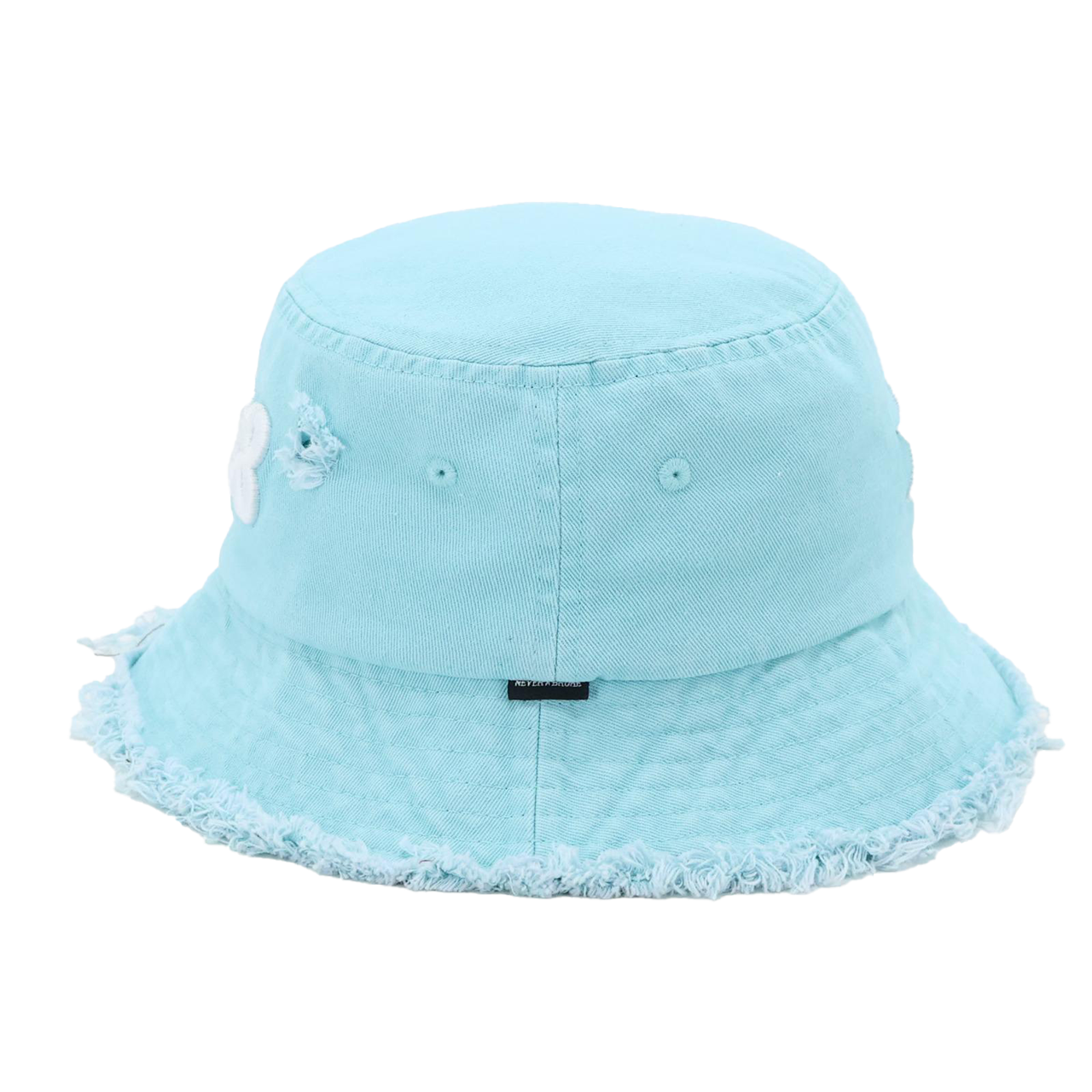 “2028” Limited Edition Distressed Denim Bucket Hat