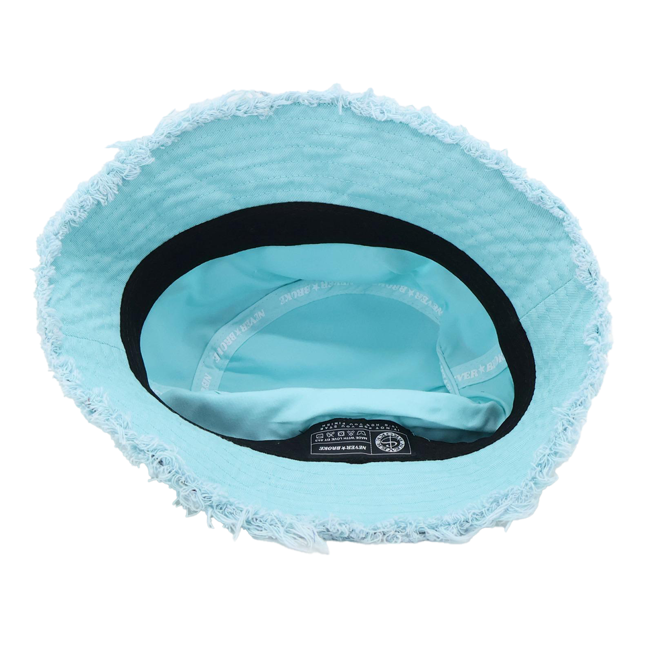 “2028” Limited Edition Distressed Denim Bucket Hat