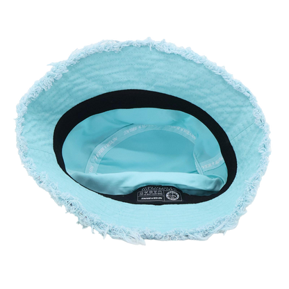 “2028” Limited Edition Distressed Denim Bucket Hat